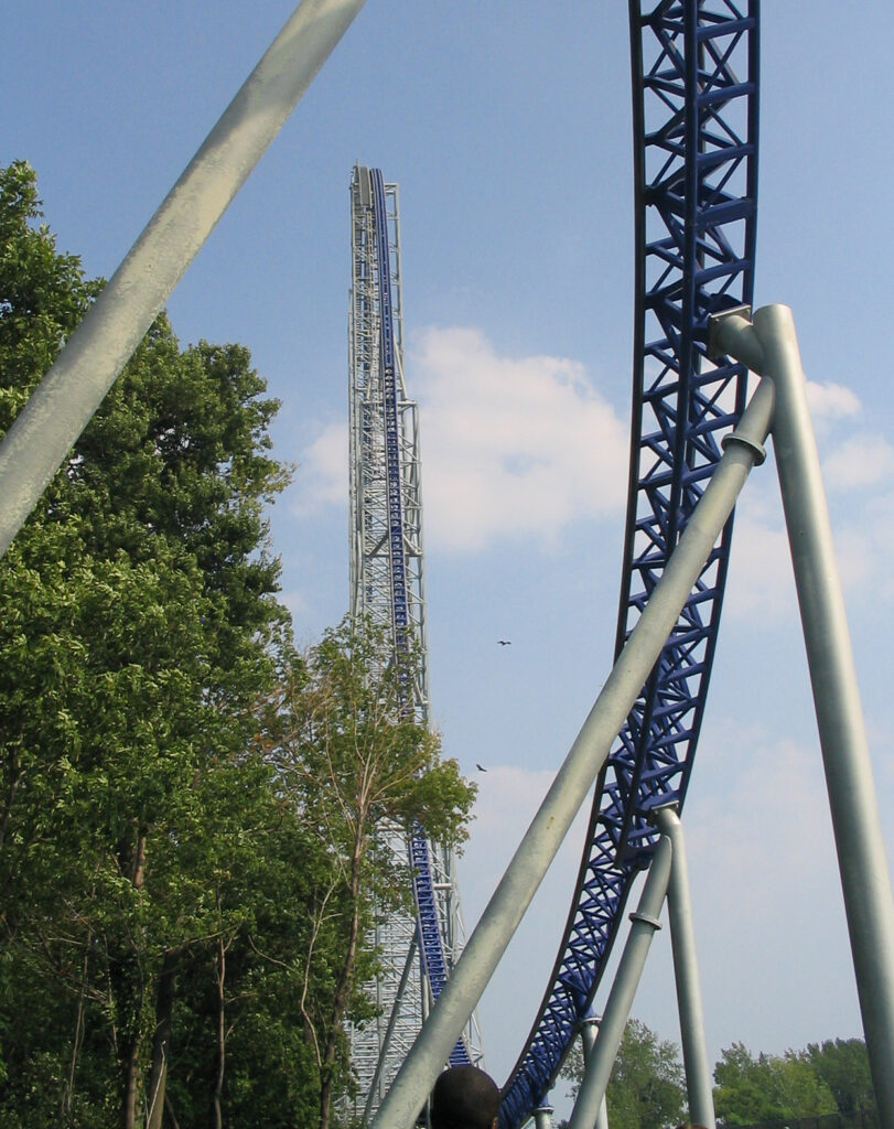 First Drop of Millennium Force