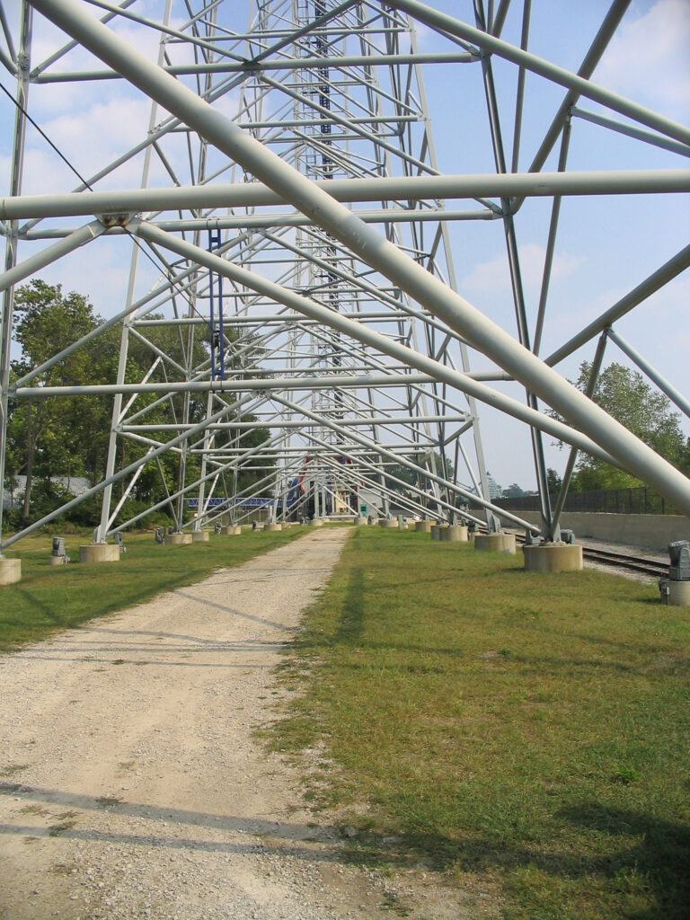 Under Millennium Force Lift Hill