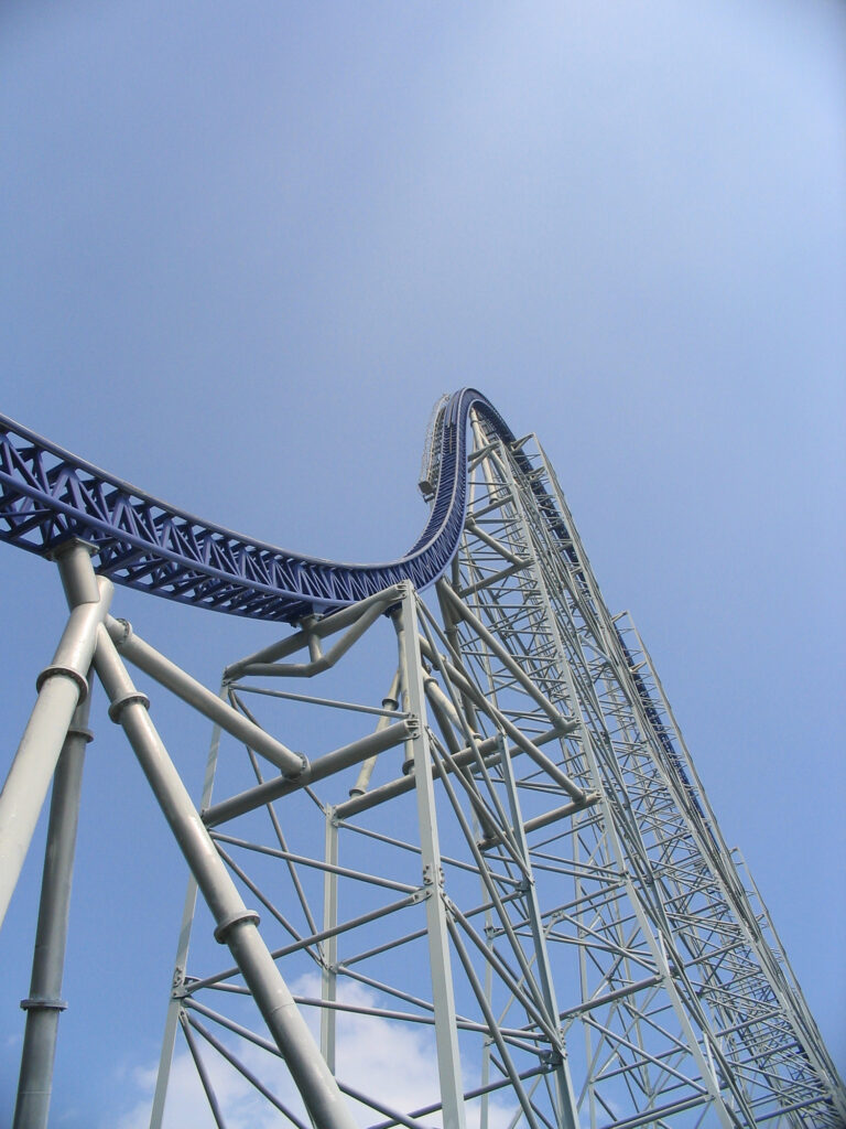 Underneath Millennium Force