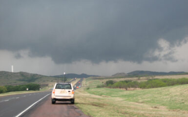 JR and Wall Cloud