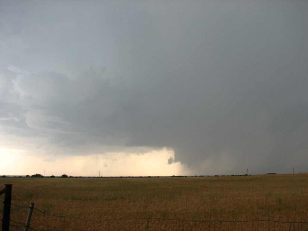 Wall Cloud near Seymour