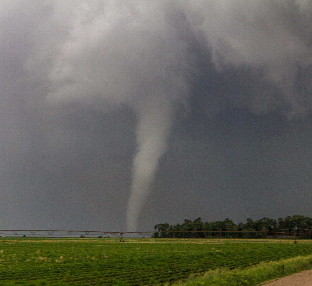 Tornado near Bradshaw, NE on June 20, 2011