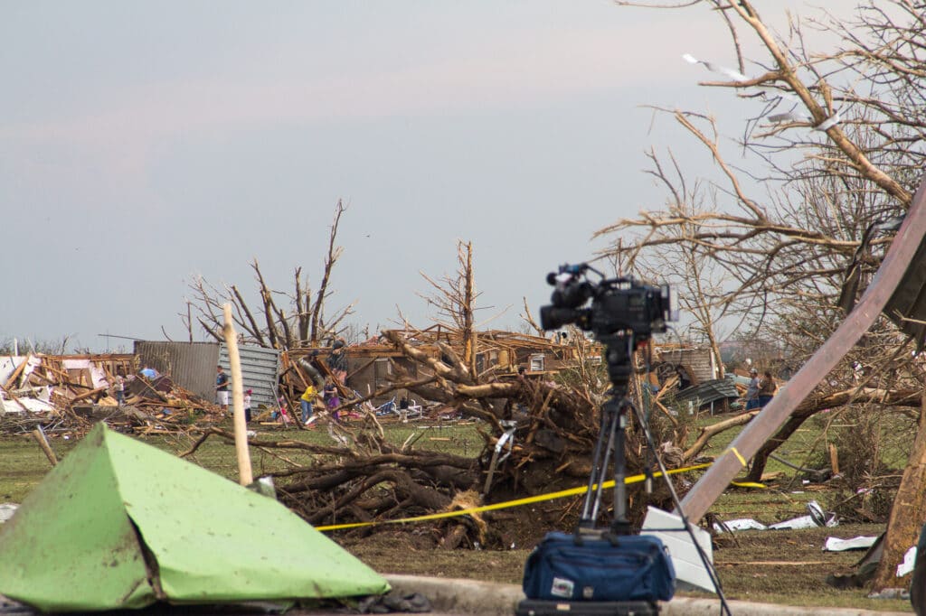 Destroyed House