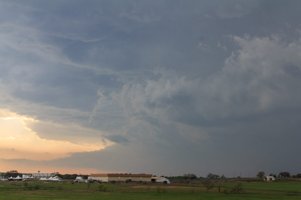 Storm near Dublin