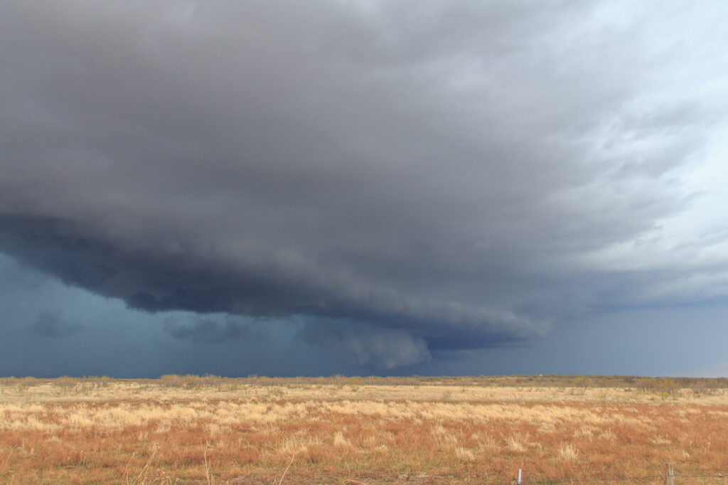 Texas Storm over Field