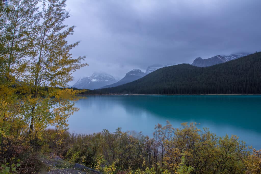 Waterfowl Lakes in Banff National Park