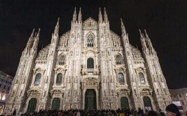 Cathedral in Milan, Italy