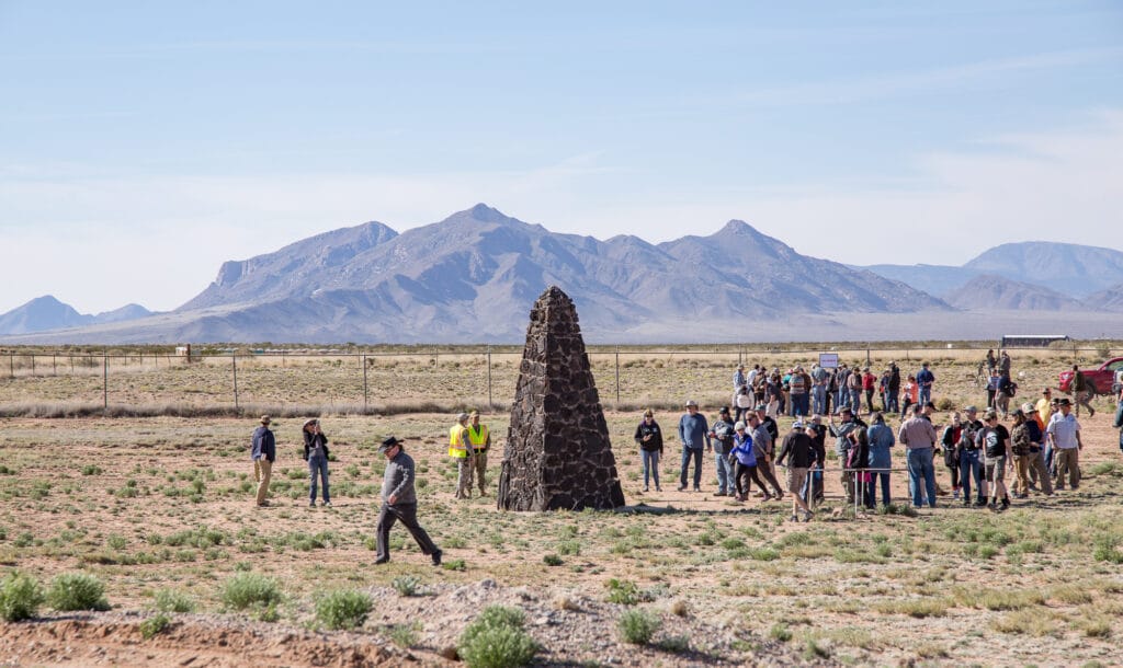 Trinity Site in White Sands Missile Range