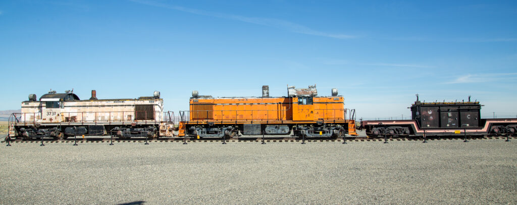 Train at Hanford Reactor B site