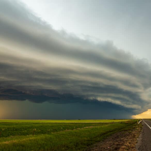 Shelf Cloud near Duke