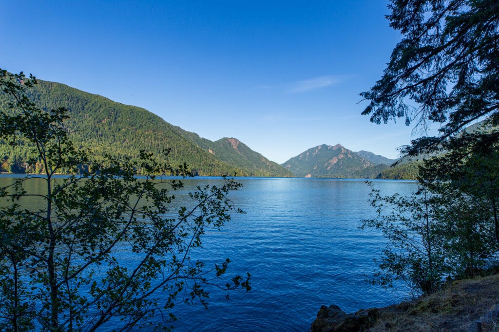 Lake Crescent in Olympic National Park