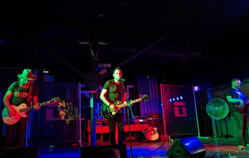 Trapt performs at Whiskey Nights in Oklahoma City, Oklahoma on June 7, 2022