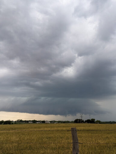 Wall Cloud near Scotland Texas