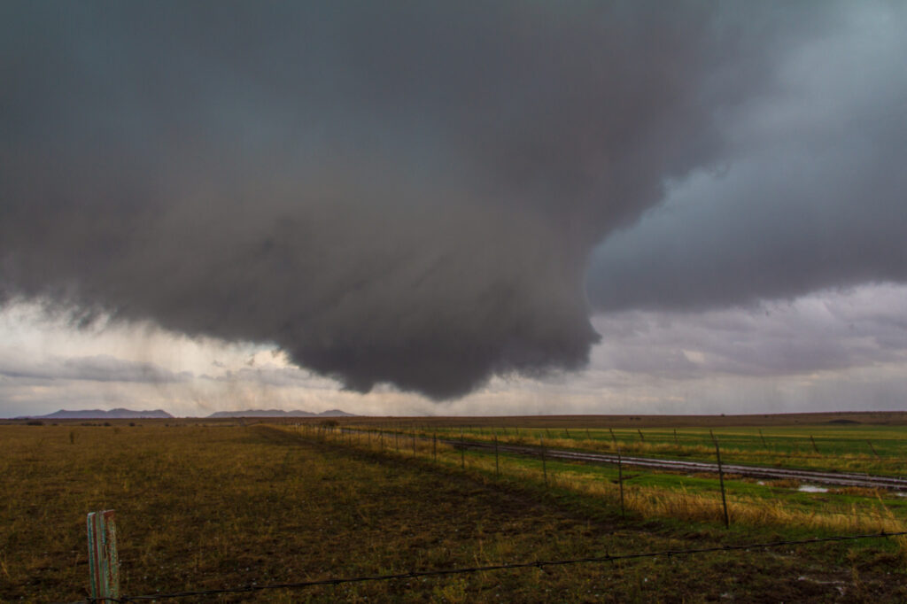 Wichita Mountains and Tornado