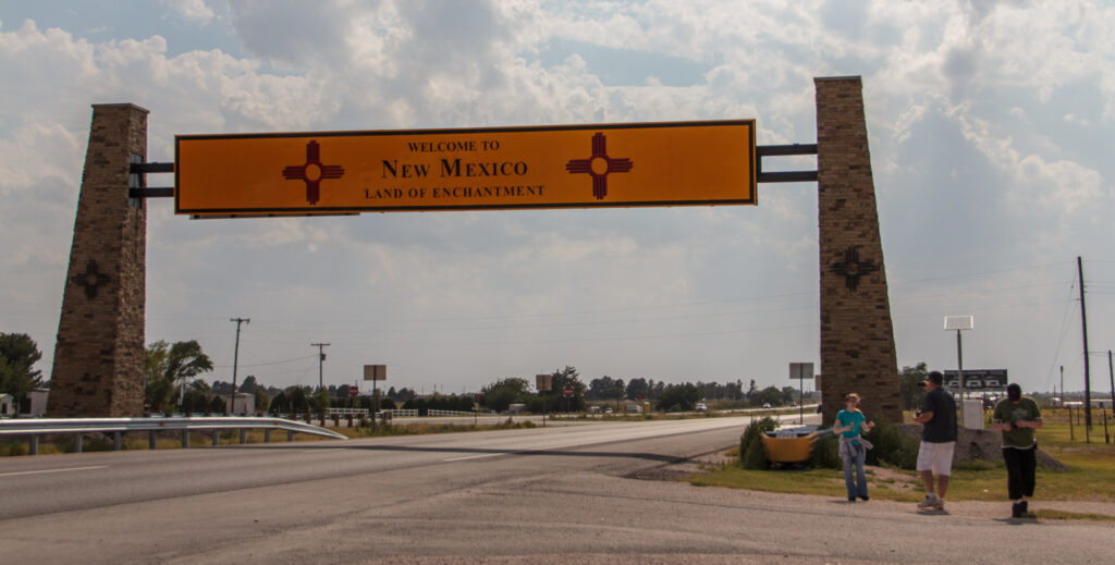 Welcome to New Mexico Land of Enchantment on US62