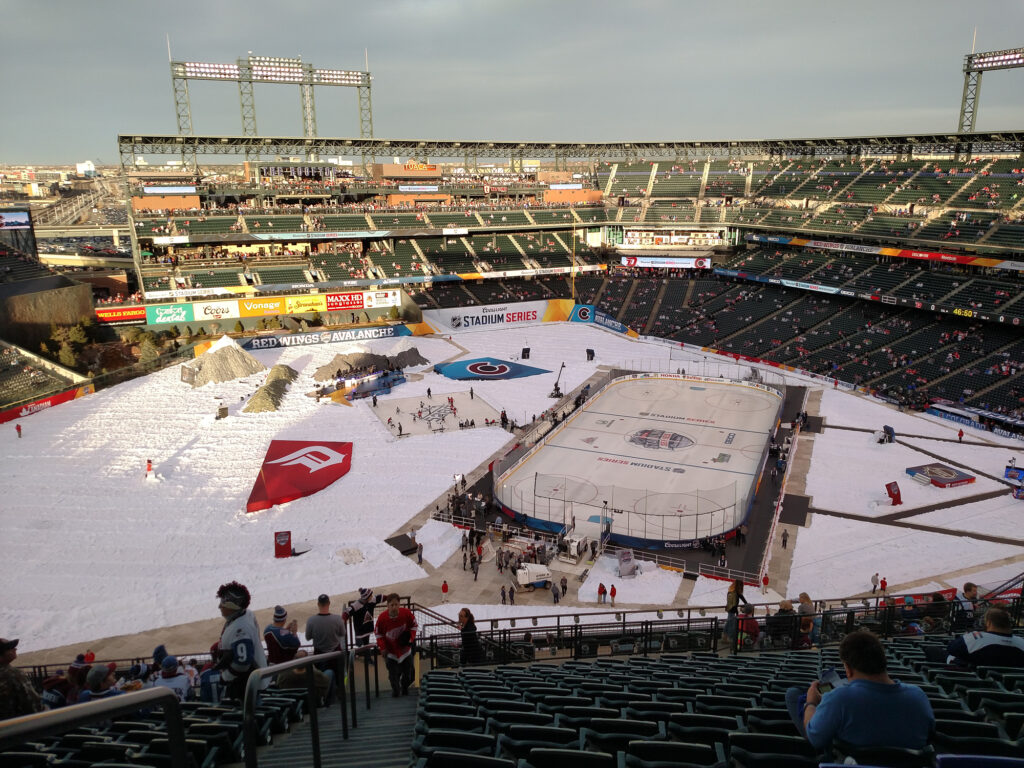 Inside Coors Field